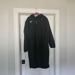 Speedo Black Long Men's Coat